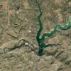 Satelitte view of Navajo Dam
