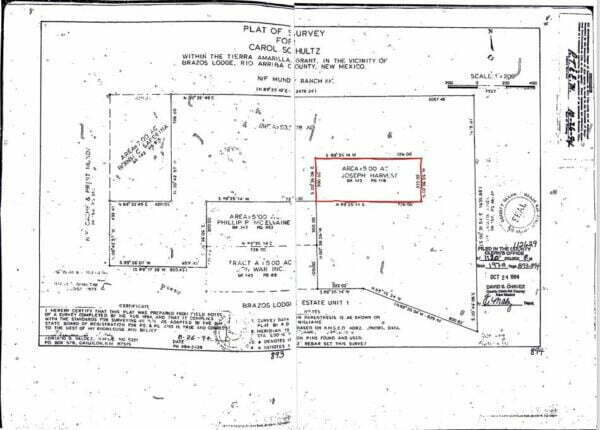 5 Acre Lot With No Restrictions Near Tierra Amarilla, NM - $18,000 - Image 2