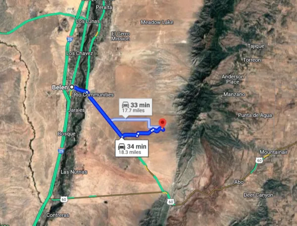 5 Acres at the Base of the Manzano Mountains outside of Belen, NM - $5,900 - Image 6